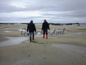 pèche à marée basse