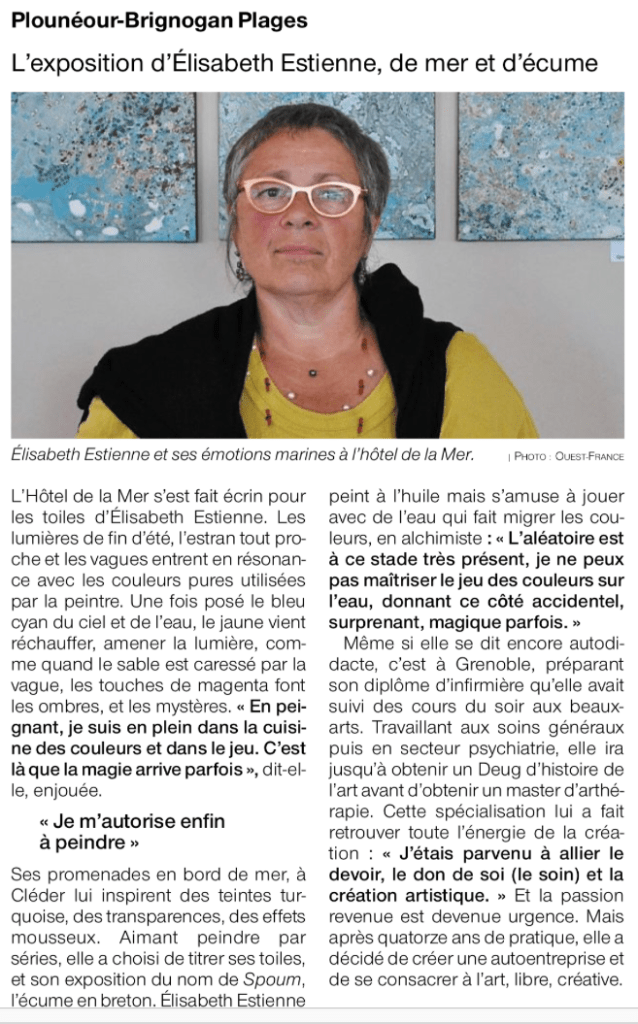 article de journal Ouest France