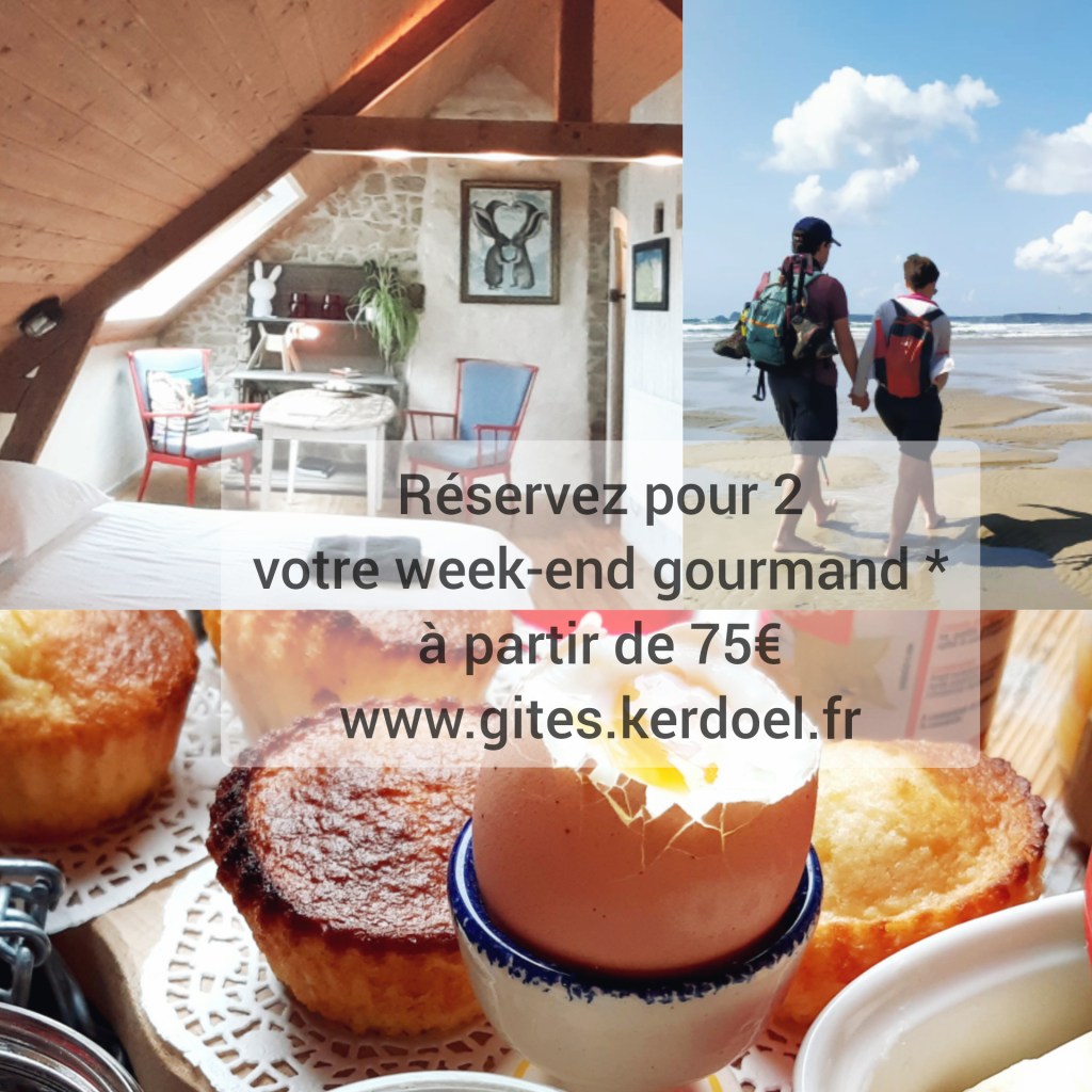 le week-end gourmand: 1 nuit à 2 tarif basse saison et 2 petits déjeuners gourmands