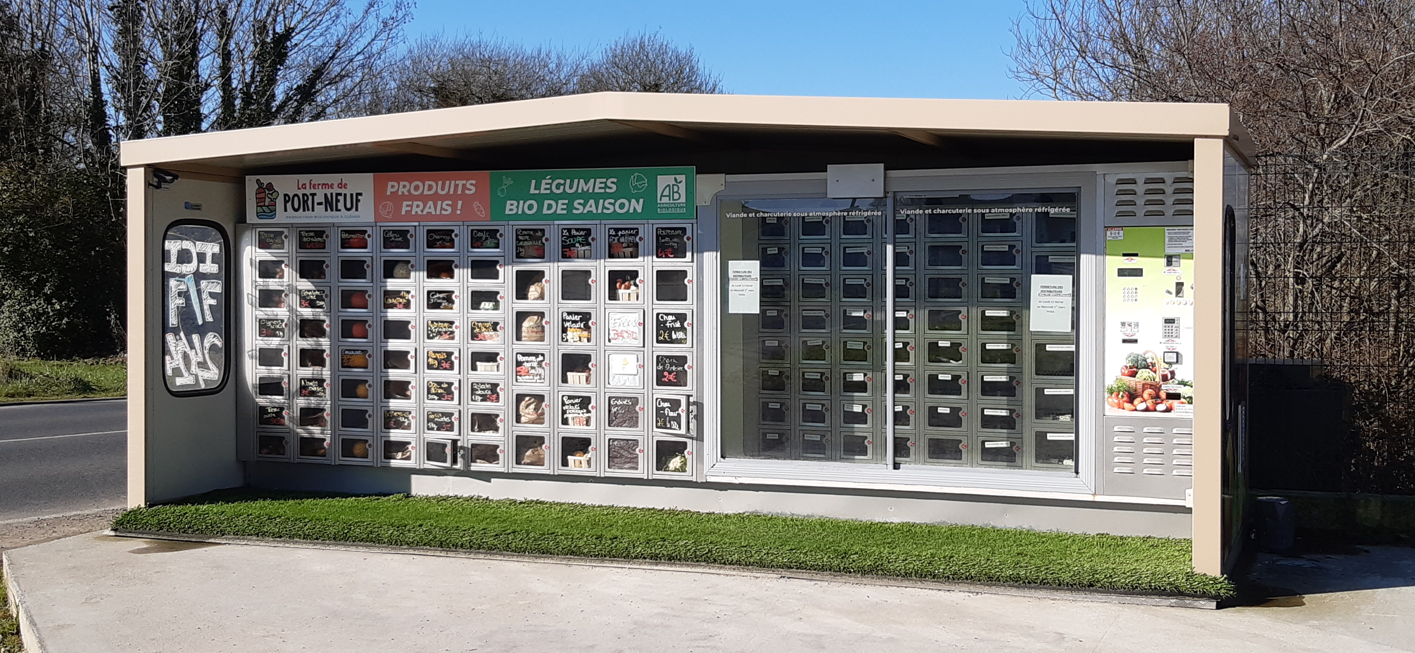 distributeur denrées